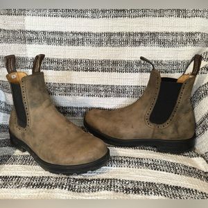 Blundstone women’s originals high top boots rustic brown US 10 AU 7